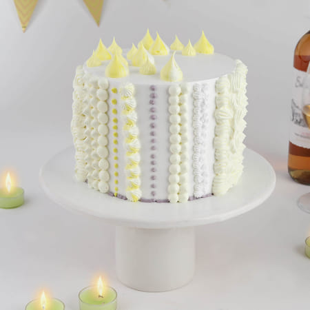 Dollops and Pearls Cake (1 Kg)-picture-33