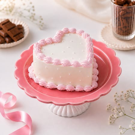 Dreamy Strawberry Vanilla Cake - 300 gm-image-13