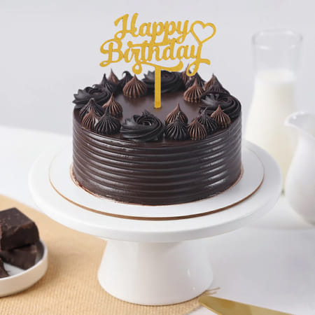 Dutch Truffle Birthday Cake