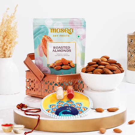 Elegant Basket Bhai Dooj Hamper-image-22