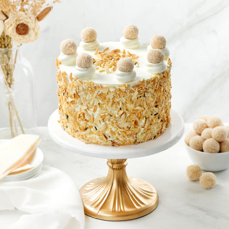 Exotic Almond Buttercream Cake
