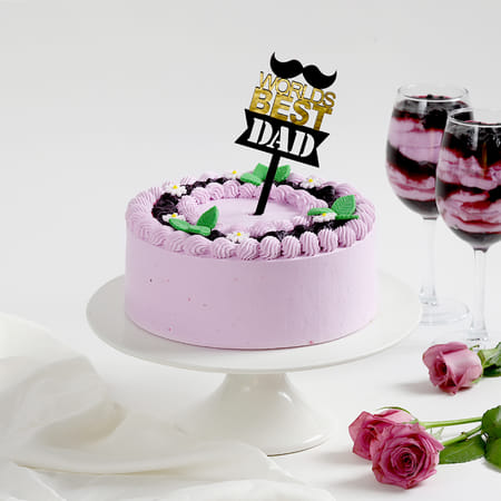 Father's Day Lavender Bliss Cake-picture-44