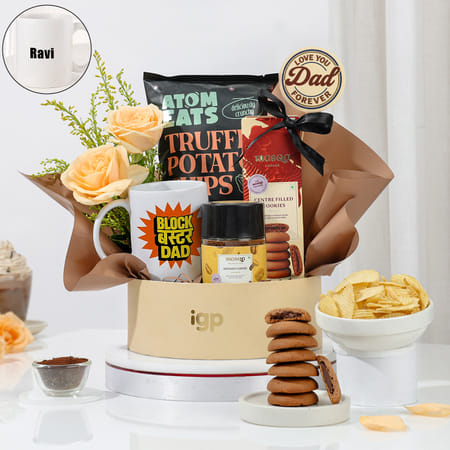 Father's Day Personalized Gourmet Indulgence Hamper-picture-25