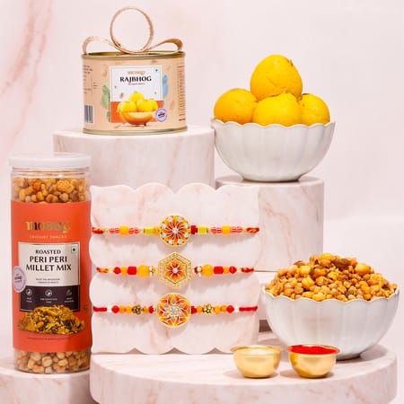 Floral Festive Delights Rakhi Hamper-picture-19