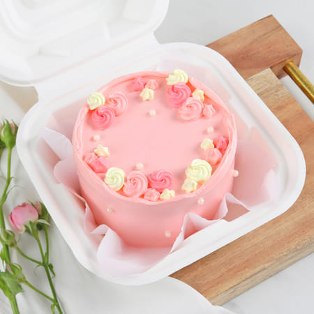 Floral Treat Pineapple Cake (200 Gm)-picture-18