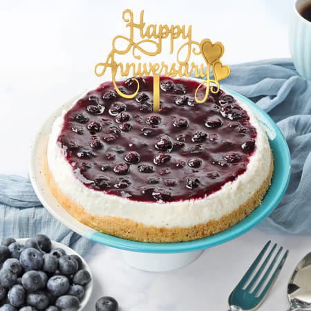 Forever Berry Anniversary Cheesecake - 450 gm-image-7