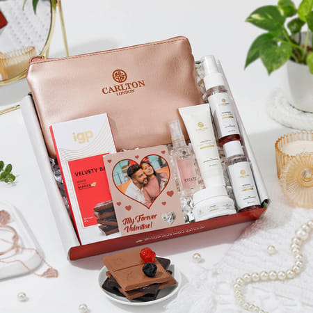 Forever Valentine Personalized Skincare Hamper-picture-33