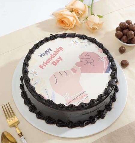 Friendship Day Choco Poster Cake-picture-28