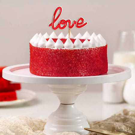 Good Old Red Velvet Valentine's Cake-picture-39