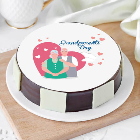 Grandparents Day Love Cake (1 Kg)-picture-23