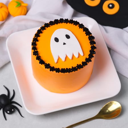 Halloween Ghost Chocolate Bento Cake-picture-21