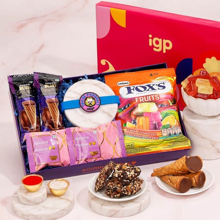 Hamleys Garfield Rakhi Gift Set with Chocolates-picture-35