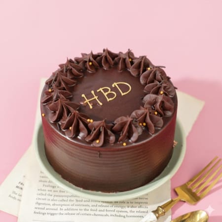 Happy Birthday Chocolate Bento Cake(300 Gm)-picture-29