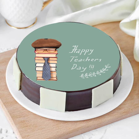 Happy Teacher's Day Cake-picture-21