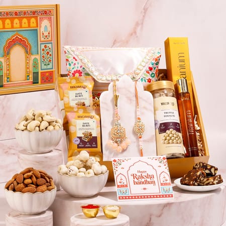 Harmony Bhaiya Bhabhi Rakhi Gift Hamper-image-40