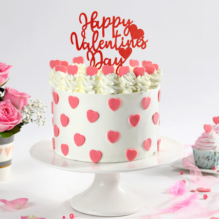 Heart Love Valentine's Cake (1Kg)-picture-30