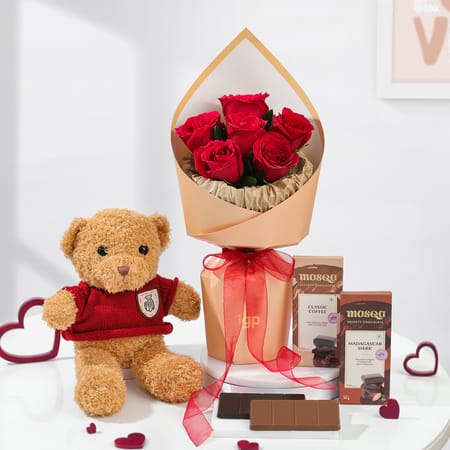 Heartfelt Affection Valentines Day Gift Hamper