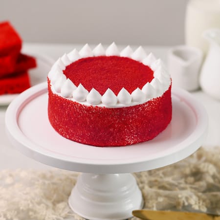 Heavenly Delight Red Velvet Cake (1 Kg)-picture-13