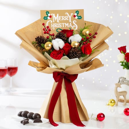 Holiday Warmth Bouquet-image-14