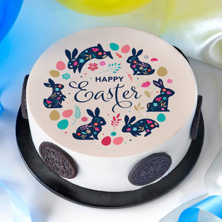 Hop Bunny Easter Poster Cake (2 Kg)-picture-20