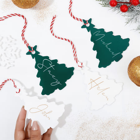 Jolly Christmas Personalized Tree Ornaments - Set Of 4-picture-36