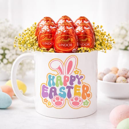 Lindt Easter Bunny Mug Arrangement-picture-12