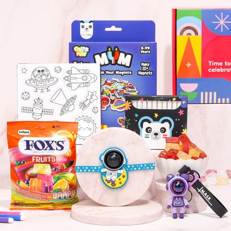 Little Astronaut's Rakhi Adventure Hamper-picture-12