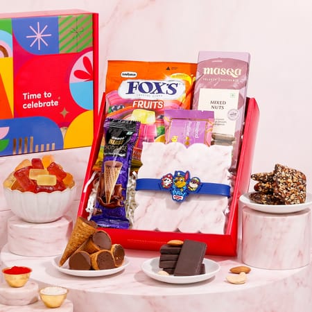 Little Hero Paw Patrol Rakhi Gift Box for Kids-picture-18