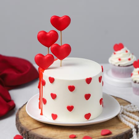 Love Whirl Red Velvet Cake (750 Gm)-picture-35