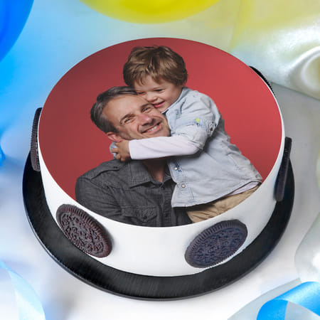 Love You Daddy Scrumptious Photo Cake-picture-22