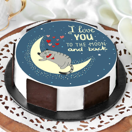 Love You To The Moon Cake-picture-31