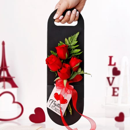 Lovely Roses Valentines Day Arrangement-picture-30
