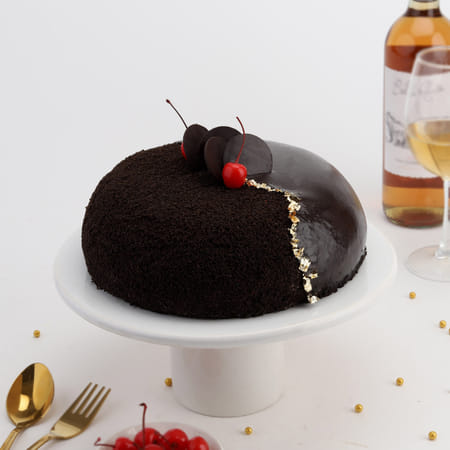 Lustrous Chocolate Cake (1 Kg)-image-21
