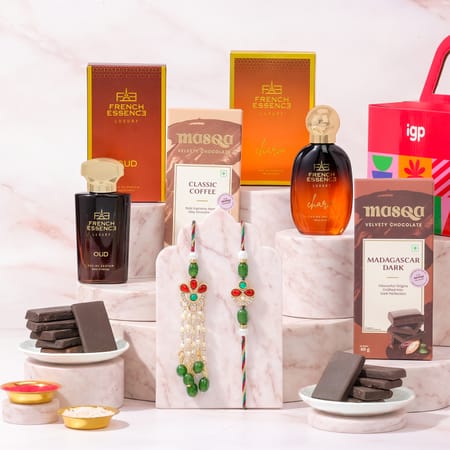 Luxury Rakhi & Fragrance Hamper for Brother-picture-37