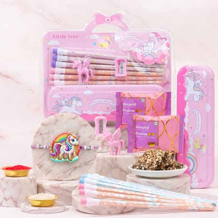Magical Unicorn Rakhi Hamper for Sister-picture-31