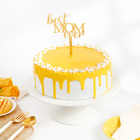 Mango Magic Cream Cake for Mom Half kg-picture-35