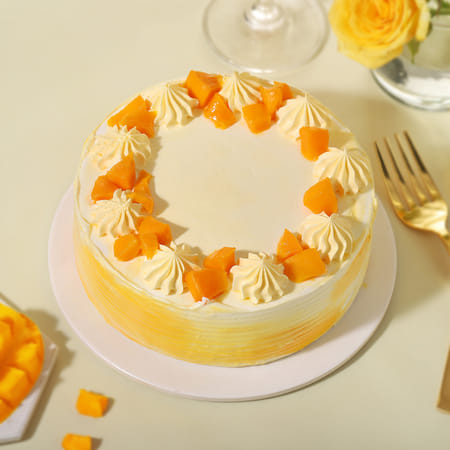 Mangolicious Cream Cake (2 kg)-image-15