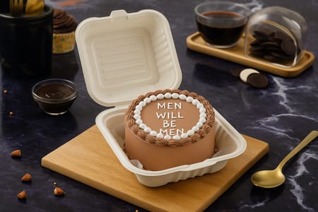 Men's Day Chocolate Bento Cake (250 GM)-picture-19