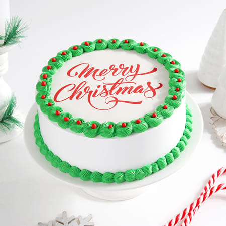 Merry Christmas Photo Cake-picture-24