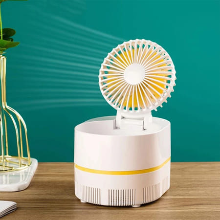 Mini Rechargeable USB Fan And Mosquito Repellent - Assorted- Single Piece-picture-23