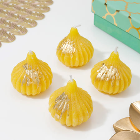 Modak Soy Wax Candles - Assorted - Set of 4-image-8