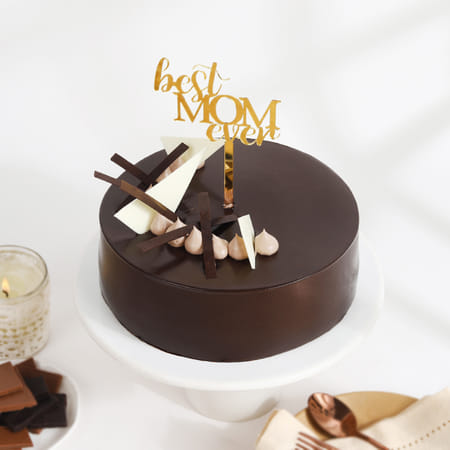 Mother's Day Choco Truffle Cake-image-12