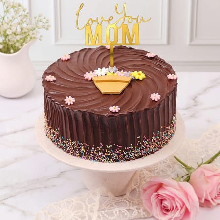 Mother's Day Chocolate Blossom Delight Cake-picture-45