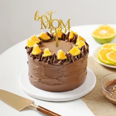 Mother's Day Fruitful Fantasy Chocolate Cake (1 kg)-picture-26