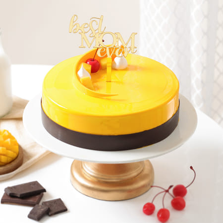 Mother's Day Mango Bliss Cake (1 kg)-picture-30