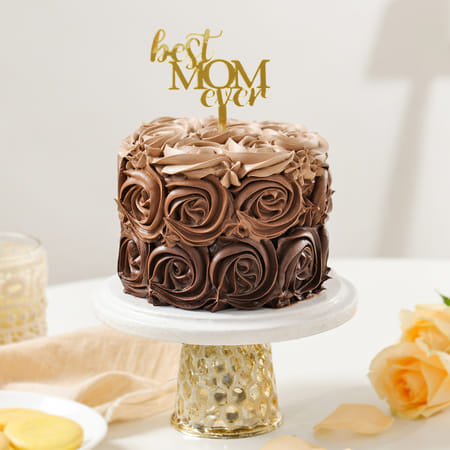 Mother's Day Rosette Splendor Chocolate Cake (1 kg)-picture-21
