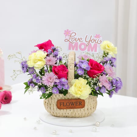 Mother's Day Special Mix Flower Arrangement-picture-32