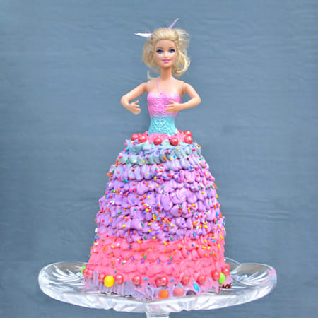 Multi Colored Designer Barbie Cake (3.5 Kg)-image-19
