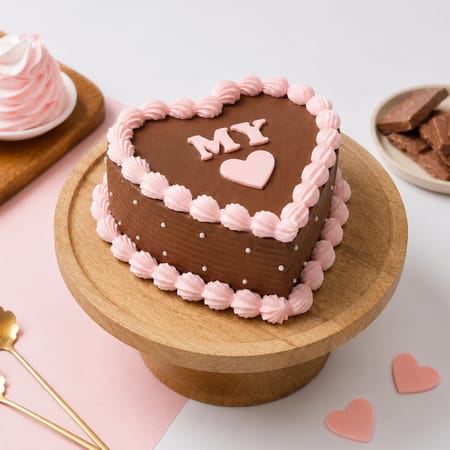 My Heart Chocolate Cake - 300 gm-picture-32
