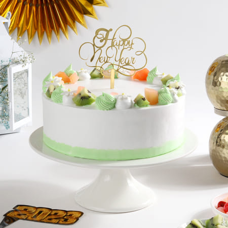 New Year Fresh Fruit Cake-picture-24